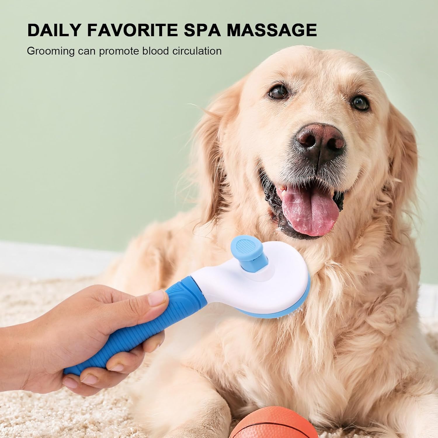 Self Cleaning Slicker Brush for Pets