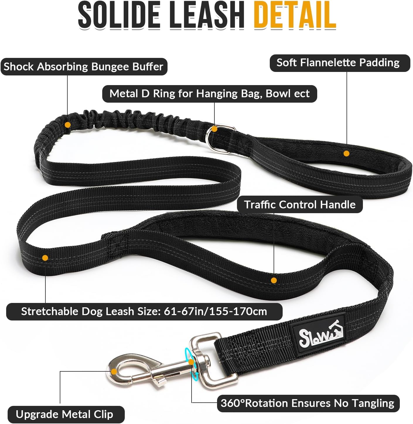 Reflective No Pull Dog Harness Set