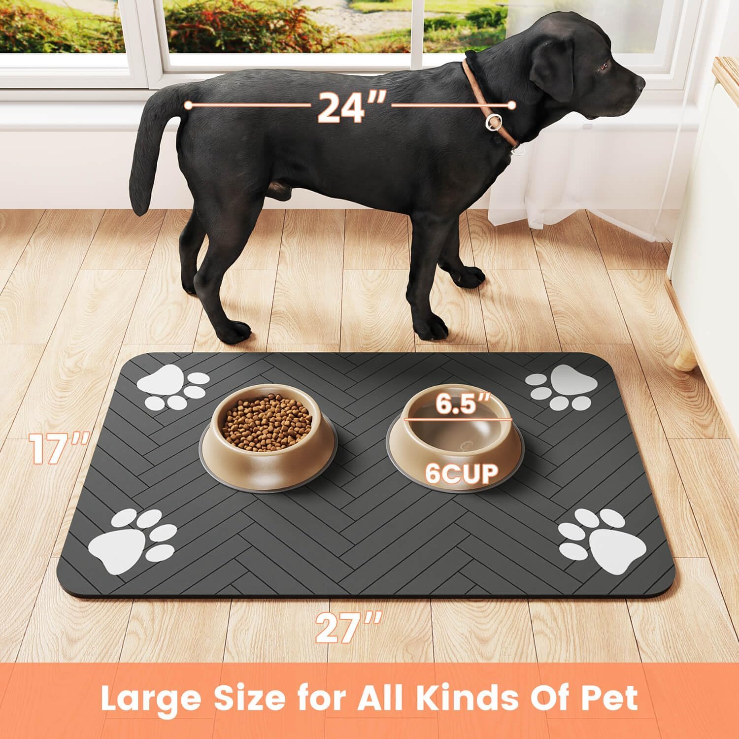 Waterproof Absorbent Pet Feeding Mat