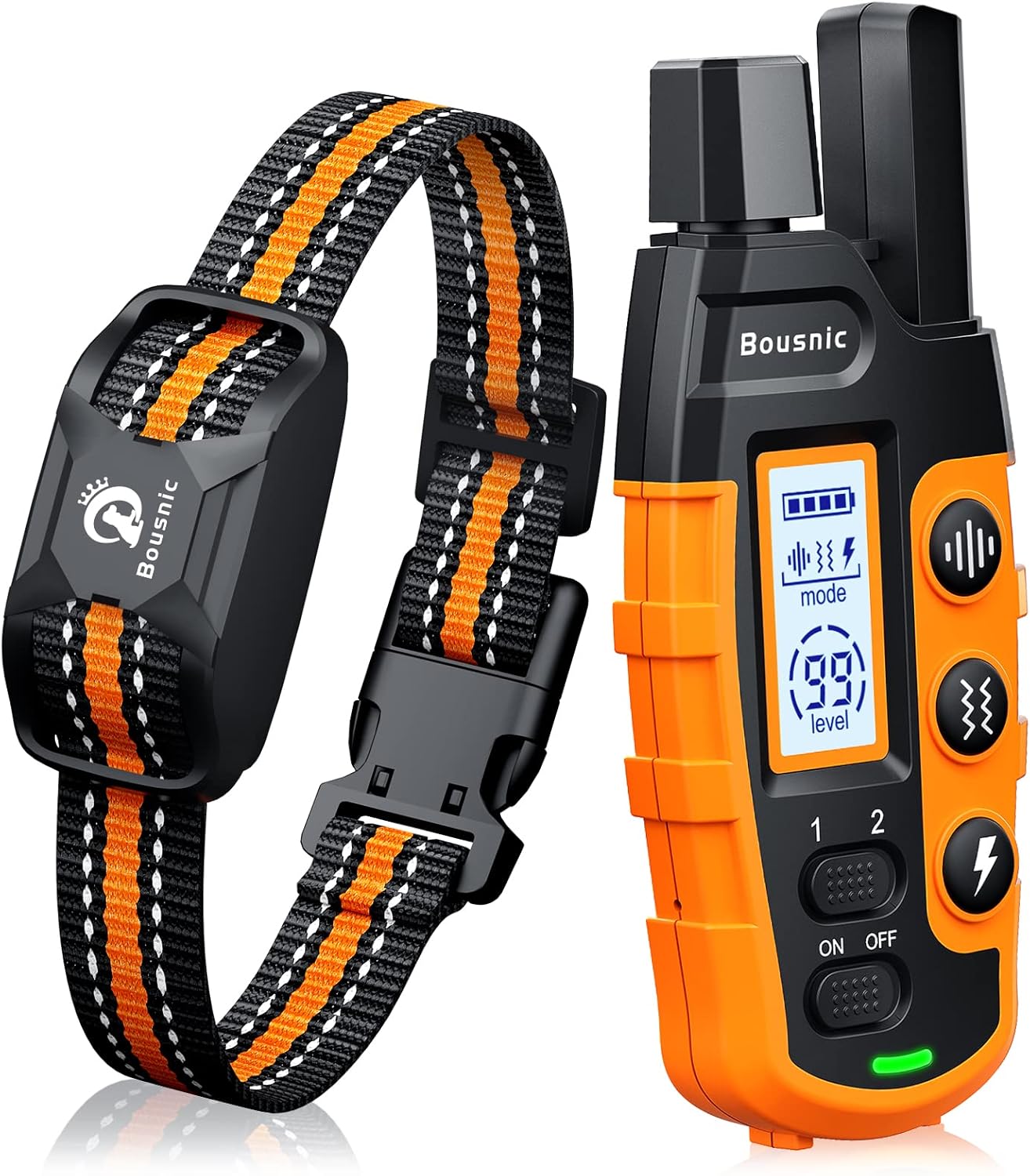 Waterproof Dog Shock Collar with Remote