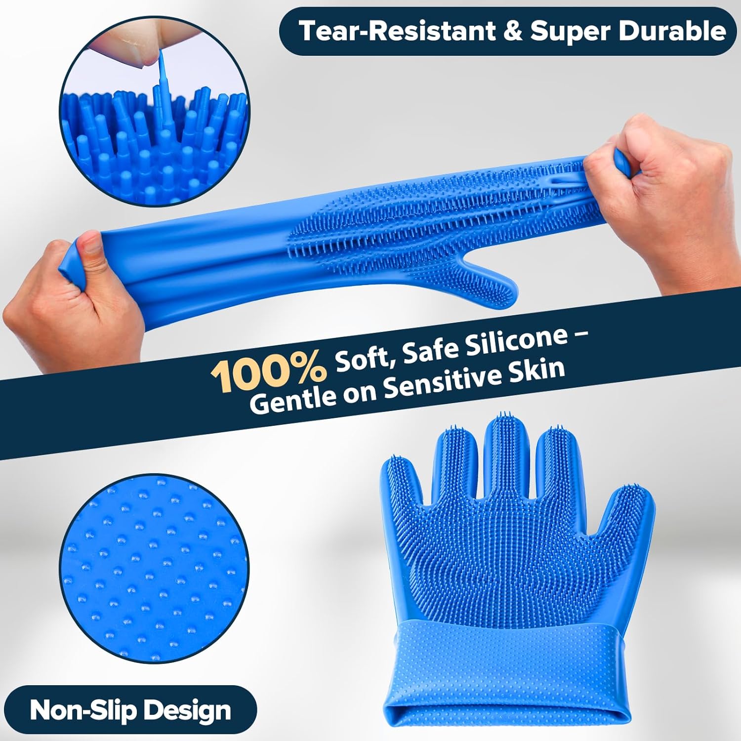 6 Piece Pet Grooming Bath Kit