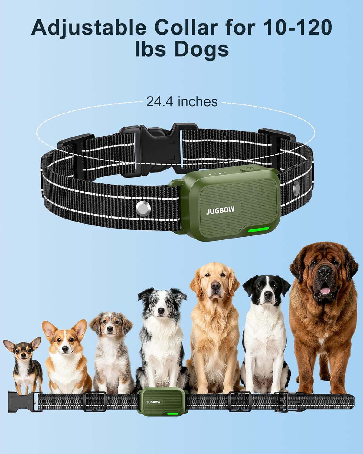 Rechargeable Waterproof Dog Training Shock Collar