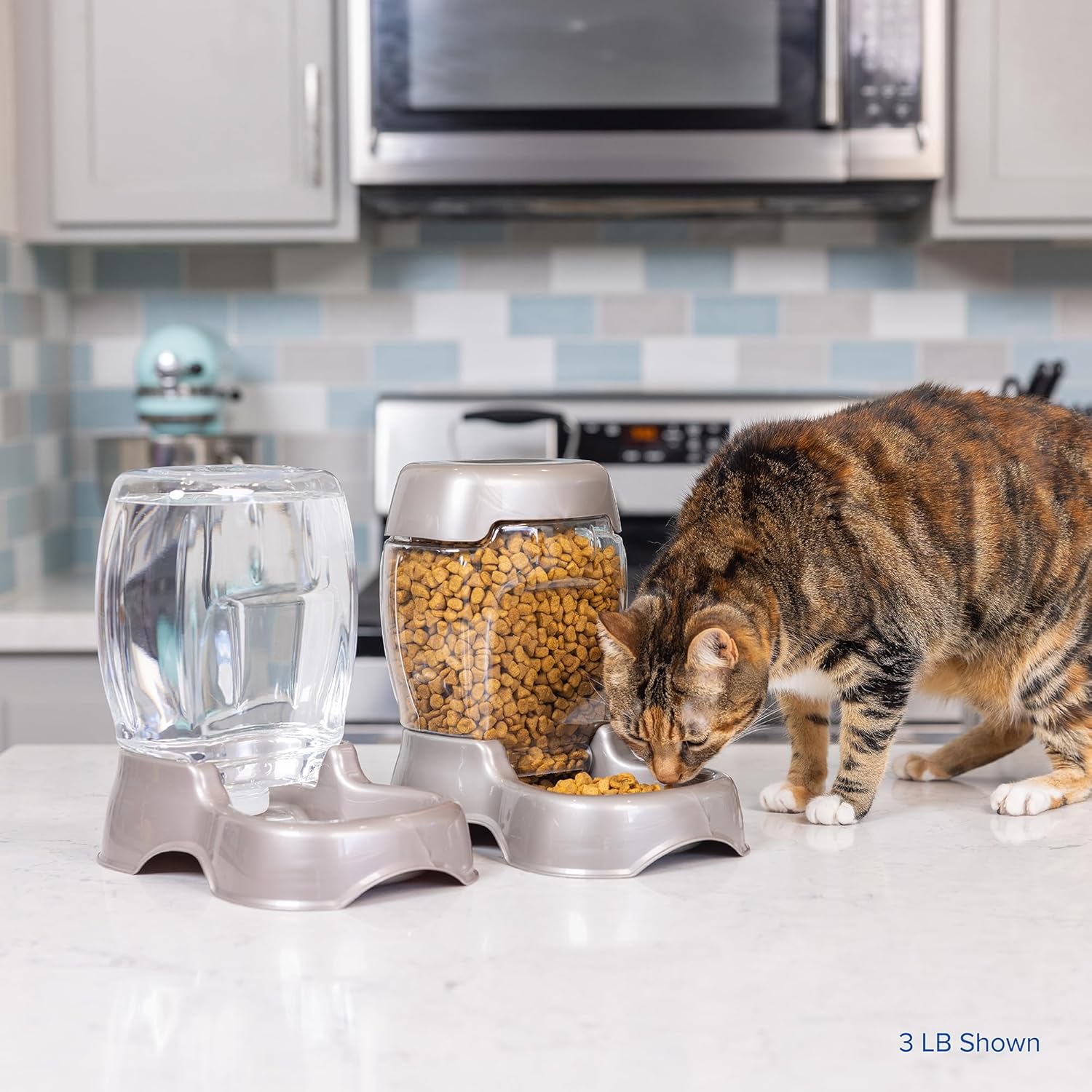 Gravity Pet Food Feeder for Dogs Cats