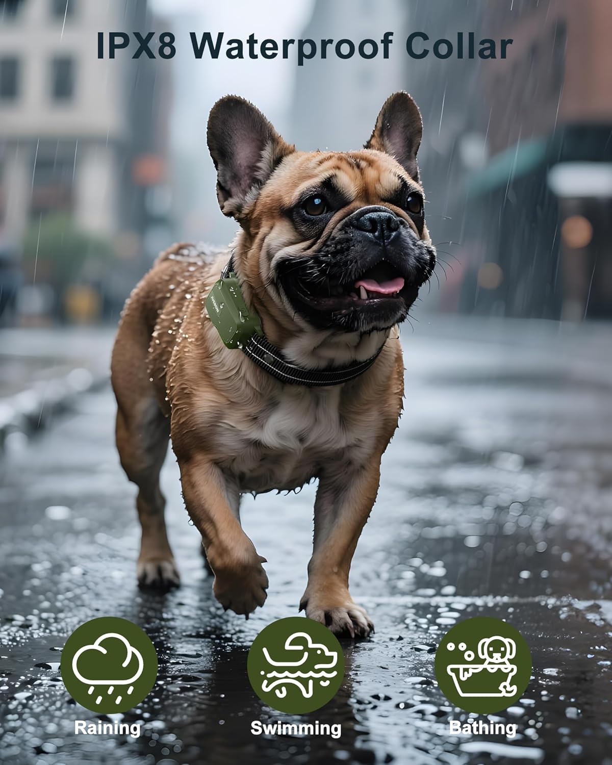 Rechargeable Waterproof Dog Training Shock Collar